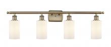 Innovations Lighting 516-4W-AB-G801 - Clymer - 4 Light - 34 inch - Antique Brass - Bath Vanity Light