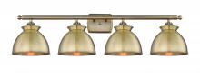 Innovations Lighting 516-4W-AB-M14-AB - Adirondack - 4 Light - 38 inch - Antique Brass - Bath Vanity Light