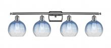 Innovations Lighting 516-4W-PC-G483-8SB - Brookhaven Globe - 4 Light - 38 inch - Polished Chrome - Bath Vanity Light
