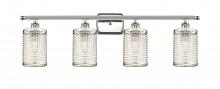 Innovations Lighting 516-4W-PN-M18-PN - Nestbrook - 4 Light - 35 inch - Polished Nickel - Bath Vanity Light