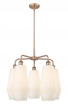 Innovations Lighting 516-5CR-AC-G681-7 - Windham - 5 Light - 25 inch - Antique Copper - Chandelier