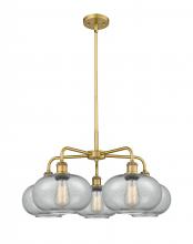 Innovations Lighting 516-5CR-BB-G247 - Gorham - 5 Light - 28 inch - Brushed Brass - Chandelier