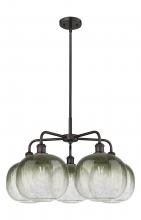 Innovations Lighting 516-5CR-OB-G481-10SL - Brookhaven Sphere - 5 Light - 29 inch - Oil Rubbed Bronze - Stem hung - Chandelier