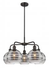 Innovations Lighting 516-5CR-OB-G556-8SM - Rochester - 5 Light - 26 inch - Oil Rubbed Bronze - Chandelier