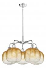 Innovations Lighting 516-5CR-PC-G481-10AM - Brookhaven Sphere - 5 Light - 29 inch - Polished Chrome - Stem hung - Chandelier