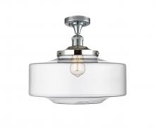Innovations Lighting 517-1CH-PC-G692-16 - Bridgeton - 1 Light - 16 inch - Polished Chrome - Semi-Flush Mount