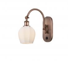 Innovations Lighting 518-1W-AC-G461-6 - Norfolk - 1 Light - 6 inch - Antique Copper - Adjustable Swing Arm