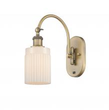 Innovations Lighting 518-1W-BB-G341 - Hadley - 1 Light - 5 inch - Brushed Brass - Adjustable Swing Arm