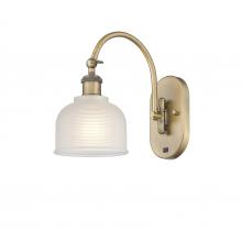 Innovations Lighting 518-1W-BB-G411 - Dayton - 1 Light - 6 inch - Brushed Brass - Adjustable Swing Arm