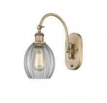 Innovations Lighting 518-1W-BB-G82 - Eaton - 1 Light - 6 inch - Brushed Brass - Adjustable Swing Arm