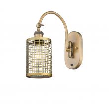Innovations Lighting 518-1W-BB-M18-BB - Nestbrook - 1 Light - 5 inch - Brushed Brass - Adjustable Swing Arm