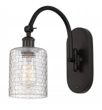 Innovations Lighting 518-1W-OB-G112C-5CL - Cobbleskill - 1 Light - 5 inch - Oil Rubbed Bronze - Adjustable Swing Arm