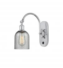 Innovations Lighting 518-1W-PC-G257 - Caledonia - 1 Light - 5 inch - Polished Chrome - Adjustable Swing Arm