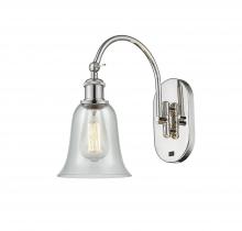Innovations Lighting 518-1W-PN-G2812 - Hanover - 1 Light - 6 inch - Polished Nickel - Adjustable Swing Arm