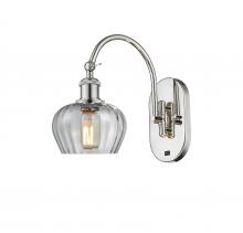 Innovations Lighting 518-1W-PN-G92 - Fenton - 1 Light - 7 inch - Polished Nickel - Adjustable Swing Arm