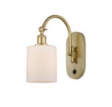Innovations Lighting 518-1W-SG-G111 - Cobbleskill - 1 Light - 5 inch - Satin Gold - Adjustable Swing Arm
