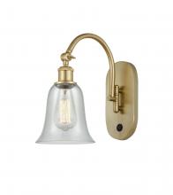 Innovations Lighting 518-1W-SG-G2812 - Hanover - 1 Light - 6 inch - Satin Gold - Adjustable Swing Arm