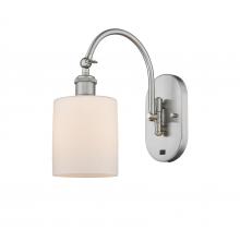 Innovations Lighting 518-1W-SN-G111 - Cobbleskill - 1 Light - 5 inch - Brushed Satin Nickel - Adjustable Swing Arm