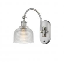 Innovations Lighting 518-1W-SN-G412 - Dayton - 1 Light - 6 inch - Brushed Satin Nickel - Adjustable Swing Arm