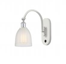 Innovations Lighting 518-1W-WPC-G441 - Brookfield - 1 Light - 6 inch - White Polished Chrome - Adjustable Swing Arm
