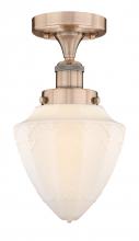Innovations Lighting 616-1F-AC-G661-7 - Bullet - 1 Light - 6 inch - Antique Copper - Semi-Flush Mount