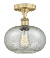 Innovations Lighting 616-1F-BB-G249 - Gorham - 1 Light - 10 inch - Brushed Brass - Semi-Flush Mount