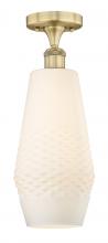 Innovations Lighting 616-1F-BB-G681-7 - Windham - 1 Light - 7 inch - Brushed Brass - Flush Mount
