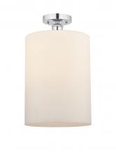 Innovations Lighting 616-1F-PC-G111-L - Cobbleskill - 1 Light - 9 inch - Polished Chrome - Semi-Flush Mount