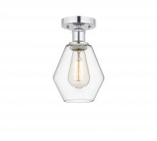 Innovations Lighting 616-1F-PC-G652-6 - Cindyrella - 1 Light - 6 inch - Polished Chrome - Semi-Flush Mount