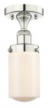 Innovations Lighting 616-1F-PN-G311 - Dover - 1 Light - 5 inch - Polished Nickel - Semi-Flush Mount