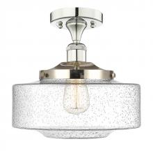 Innovations Lighting 616-1F-PN-G694-12 - Bridgeton - 1 Light - 12 inch - Polished Nickel - Semi-Flush Mount