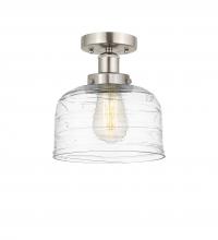 Innovations Lighting 616-1F-SN-G713 - Bell - 1 Light - 8 inch - Brushed Satin Nickel - Semi-Flush Mount