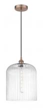 Innovations Lighting 616-1P-AC-G559-12CL - Bridal Veil - 1 Light - 5 inch - Antique Copper - Cord hung - Mini Pendant