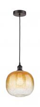Innovations Lighting 616-1P-OB-G481-10AM - Brookhaven Sphere - 1 Light - 11 inch - Oil Rubbed Bronze - Cord hung - Mini Pendant