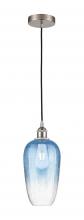 Innovations Lighting 616-1P-SN-G484-7SB - Brookhaven Flute - 1 Light - 7 inch - Brushed Satin Nickel - Cord hung - Mini Pendant