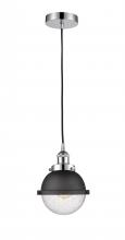 Innovations Lighting 616-1PH-PC-HFS-64-BK - Edison - 1 Light - 7 inch - Polished Chrome - Mini Pendant