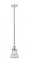 Innovations Lighting 616-1PH-PN-G192 - Bellmont - 1 Light - 6 inch - Polished Nickel - Cord hung - Mini Pendant