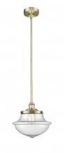 Innovations Lighting 616-1S-AB-G544 - Oxford - 1 Light - 12 inch - Antique Brass - Stem hung - Mini Pendant