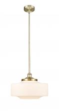 Innovations Lighting 616-1S-AB-G691-16 - Bridgeton - 1 Light - 16 inch - Antique Brass - Stem Hung - Mini Pendant