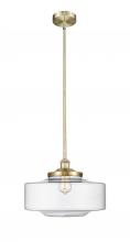 Innovations Lighting 616-1S-AB-G692-16 - Bridgeton - 1 Light - 16 inch - Antique Brass - Stem Hung - Mini Pendant