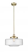 Innovations Lighting 616-1S-AB-G694-16 - Bridgeton - 1 Light - 16 inch - Antique Brass - Stem Hung - Mini Pendant