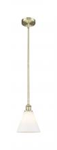 Innovations Lighting 616-1S-AB-GBC-81 - Berkshire - 1 Light - 8 inch - Antique Brass - Stem hung - Mini Pendant