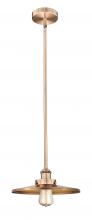 Innovations Lighting 616-1S-AC-MFR-AC-12 - Appalachian - 1 Light - 12 inch - Antique Copper - Stem hung - Mini Pendant