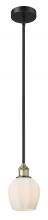 Innovations Lighting 616-1S-BAB-G461-6 - Norfolk - 1 Light - 6 inch - Black Antique Brass - Stem hung - Mini Pendant