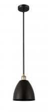 Innovations Lighting 616-1S-BAB-MBD-9-BK - Bristol - 1 Light - 9 inch - Black Antique Brass - Stem hung - Mini Pendant
