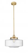 Innovations Lighting 616-1S-BB-G692-16 - Bridgeton - 1 Light - 16 inch - Brushed Brass - Stem Hung - Mini Pendant