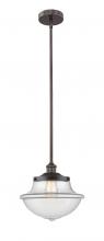 Innovations Lighting 616-1S-OB-G542 - Oxford - 1 Light - 12 inch - Oil Rubbed Bronze - Stem hung - Mini Pendant