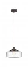 Innovations Lighting 616-1S-OB-G694-12 - Bridgeton - 1 Light - 12 inch - Oil Rubbed Bronze - Stem Hung - Mini Pendant