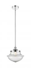 Innovations Lighting 616-1S-PC-G544 - Oxford - 1 Light - 12 inch - Polished Chrome - Stem hung - Mini Pendant
