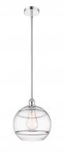 Innovations Lighting 616-1S-PC-G556-12CL - Rochester - 1 Light - 12 inch - Polished Chrome - Stem hung - Mini Pendant